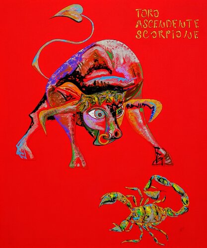 TORO ASCENDENTE SCORPIONE di WIDMER TASSINARI, Pittura in vendita su Singulart