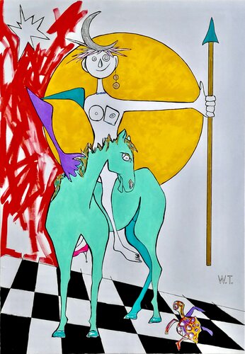 L'INCONTRO de WIDMER TASSINARI, Pintura a la venta en Singulart