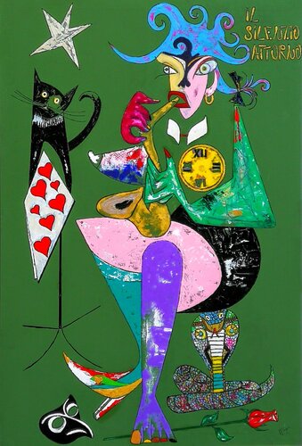 IL SILENZIO ATTORNO van WIDMER TASSINARI, Schilderij te koop op Singulart