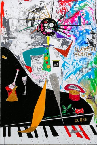 LE NOSTRE VERITA von WIDMER TASSINARI, Malerei kaufen auf Singulart