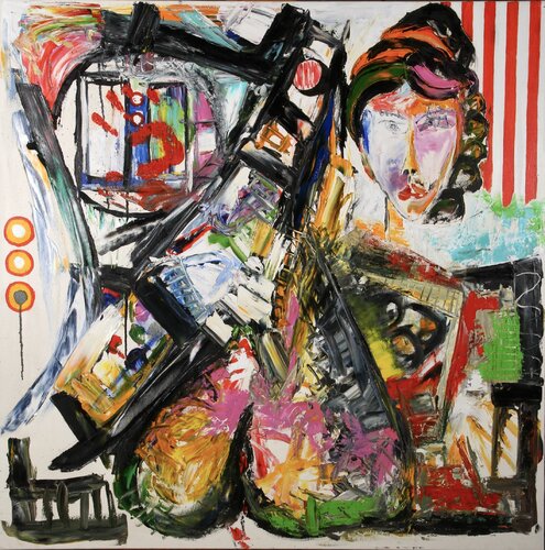 IL CUORE SEDUTO van WIDMER TASSINARI, Schilderij te koop op Singulart