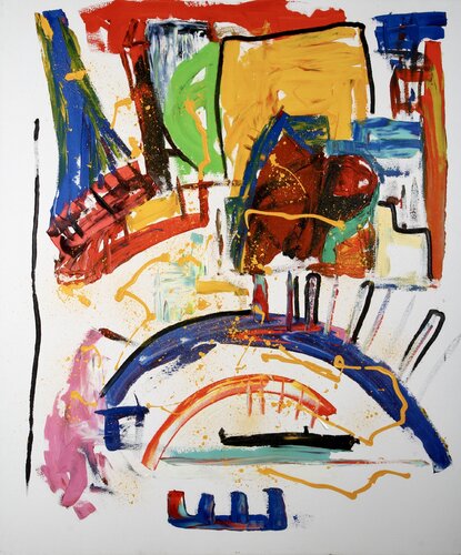 NAVIGANDO DENTRO UN SOGNO van WIDMER TASSINARI, Schilderij te koop op Singulart