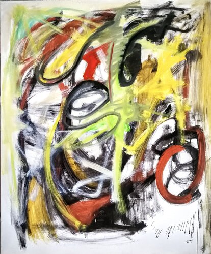 DENTRO LE TUE VIBRAZIONI van WIDMER TASSINARI, Schilderij te koop op Singulart