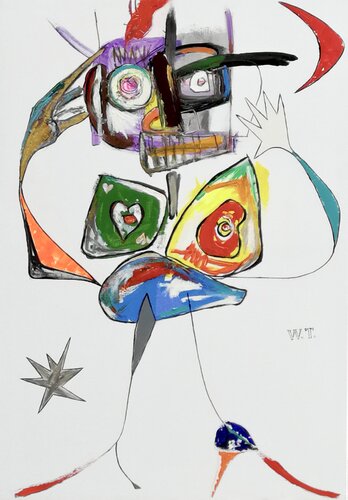 LA FATA DELLA SERENITÀ by WIDMER TASSINARI, Painting for Sale on Singulart