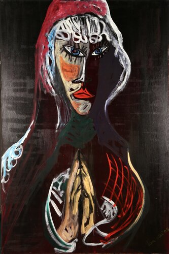 MADONNA NERA van WIDMER TASSINARI, Schilderij te koop op Singulart
