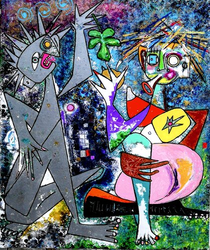 OBSESSION ET VANITÈ von WIDMER TASSINARI, Malerei kaufen auf Singulart