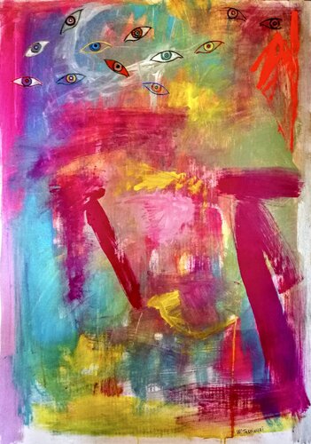 I FANTASMI DELL'INCONSCIO van WIDMER TASSINARI, Schilderij te koop op Singulart