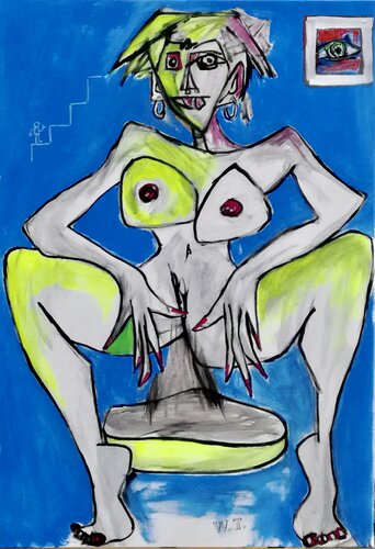 LA TOILETTE von WIDMER TASSINARI, Malerei kaufen auf Singulart