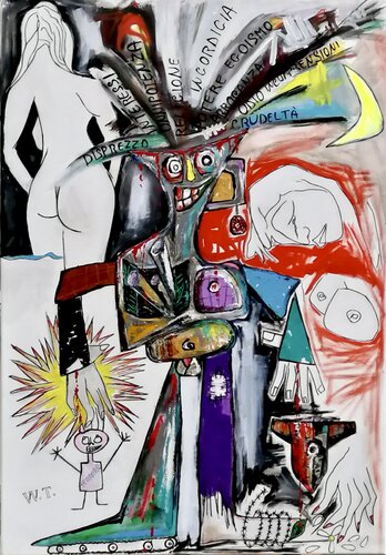 SENZA TITOLO di WIDMER TASSINARI, Pittura in vendita su Singulart