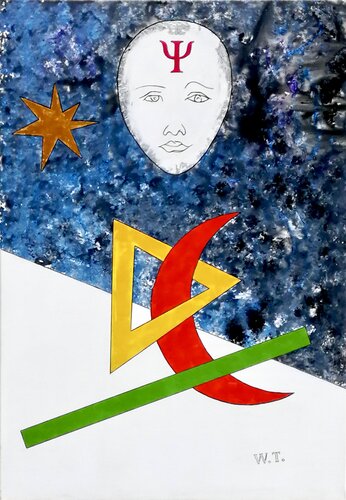 L'INFINITO LA SUA FORZA I SUOI MISTERI de WIDMER TASSINARI, Pintura a la venta en Singulart