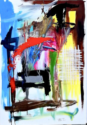 PARLA L'INTERIORITA by WIDMER TASSINARI, 油畫 for Sale on Singulart