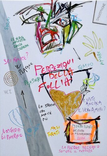 PERCEZIONI DELLA FOLLIA van WIDMER TASSINARI, Schilderij te koop op Singulart