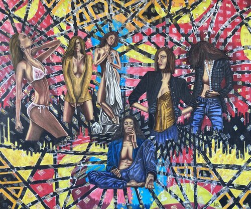 Colorful Life von Huseyin Ak, Malerei kaufen auf Singulart