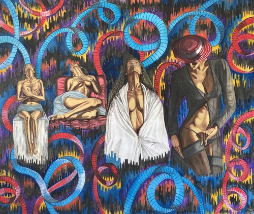 Spiral van Huseyin Ak, Schilderij te koop op Singulart