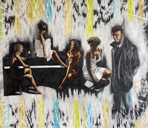 Hustler II von Huseyin Ak, Malerei kaufen auf Singulart