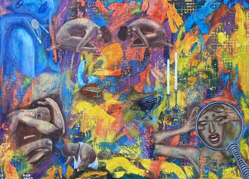 Forgive Me van Huseyin Ak, Schilderij te koop op Singulart