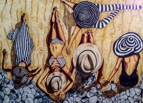 Summer van Huseyin Ak, Schilderij te koop op Singulart