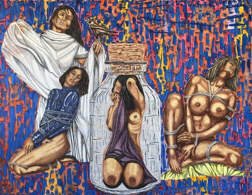 Captivity von Huseyin Ak, Malerei kaufen auf Singulart