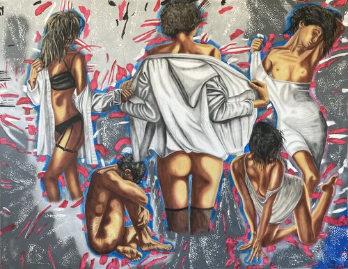 Seduce Me by Huseyin Ak, Painting for Sale on Singulart