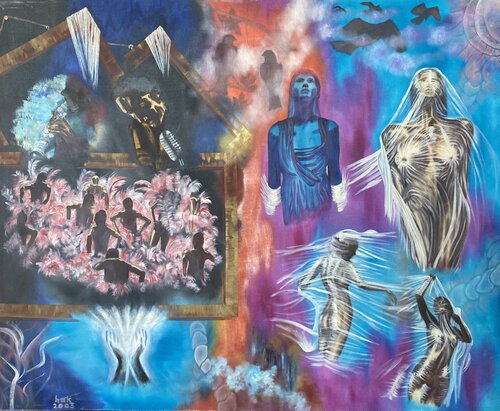 Ghost van Huseyin Ak, Schilderij te koop op Singulart