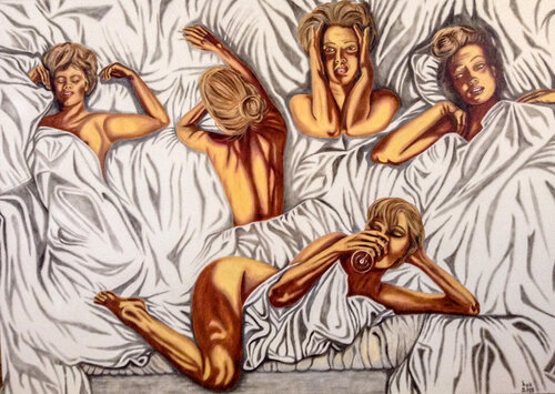 Regret van Huseyin Ak, Schilderij te koop op Singulart