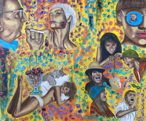 Pipe Dream van Huseyin Ak, Schilderij te koop op Singulart