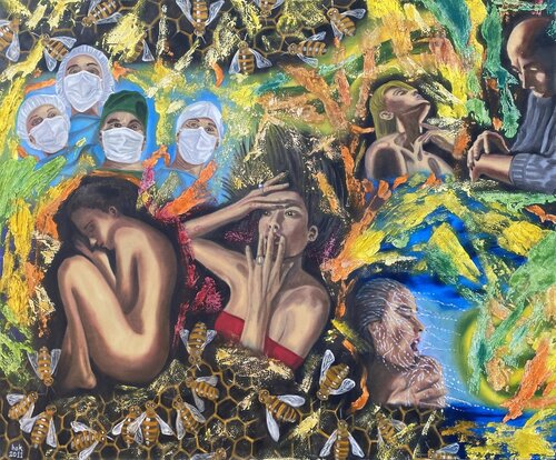 Diagnosis van Huseyin Ak, Schilderij te koop op Singulart