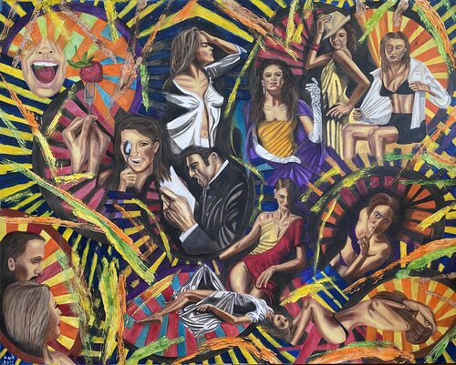 Soap Opera van Huseyin Ak, Schilderij te koop op Singulart