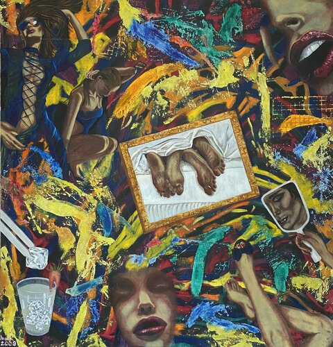 Hangover von Huseyin Ak, Malerei kaufen auf Singulart