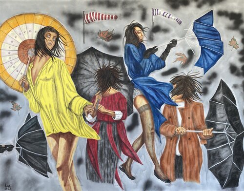 Blow von Huseyin Ak, Malerei kaufen auf Singulart