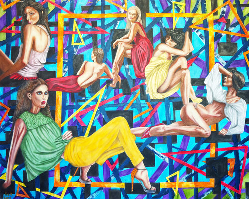 Mood van Huseyin Ak, Schilderij te koop op Singulart