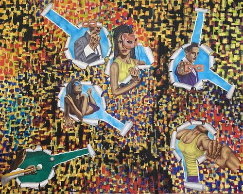 Torn Apart von Huseyin Ak, Malerei kaufen auf Singulart