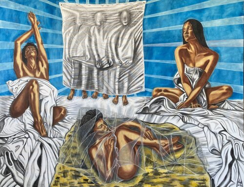 Regret IV by Huseyin Ak, Painting for Sale on Singulart