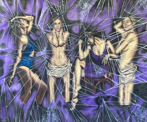 Cracked Soul II par Huseyin Ak, Peinture en vente sur Singulart