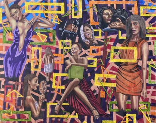 Therapy by Huseyin Ak, Painting for Sale on Singulart