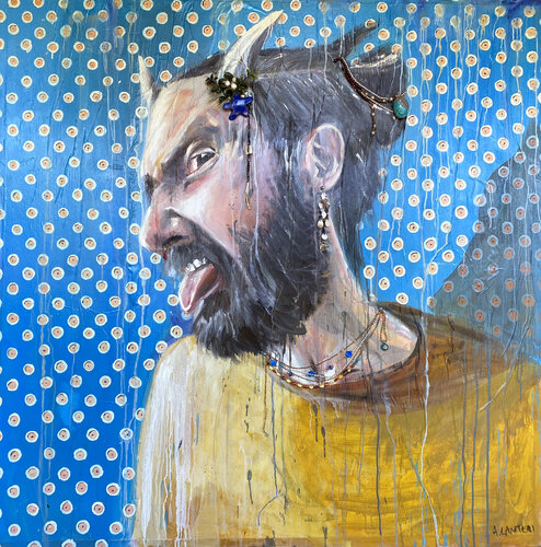 Poséidon de Aurore LANTERI, Pintura a la venta en Singulart