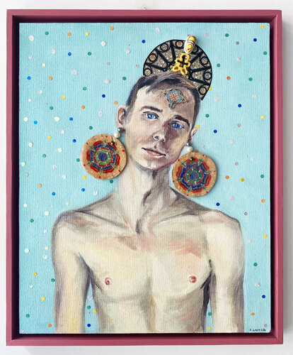 I AM FUTURE, Queen Dots di Aurore LANTERI, Pittura in vendita su Singulart