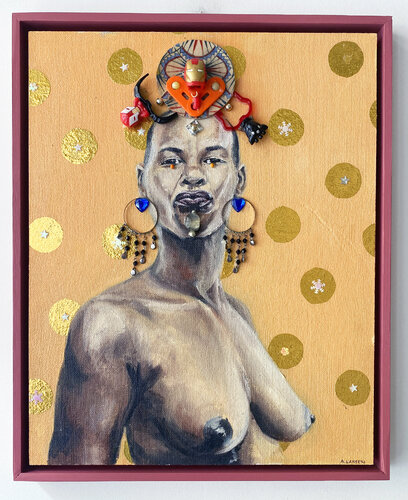I AM FUTURE, Iron Queen di Aurore LANTERI, Pittura in vendita su Singulart