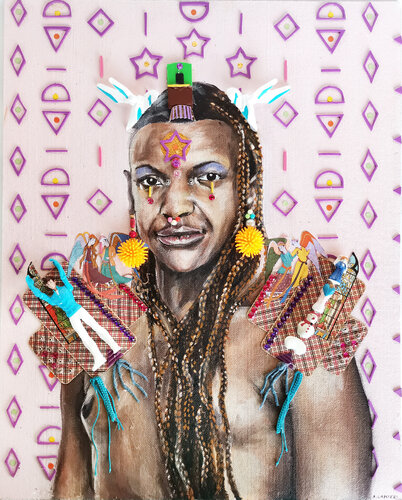 I AM FUTURE, Prince of Humanity van Aurore LANTERI, Schilderij te koop op Singulart