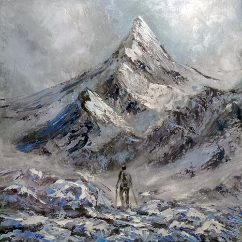 Walk in the mountains von Maria Galan, Malerei kaufen auf Singulart