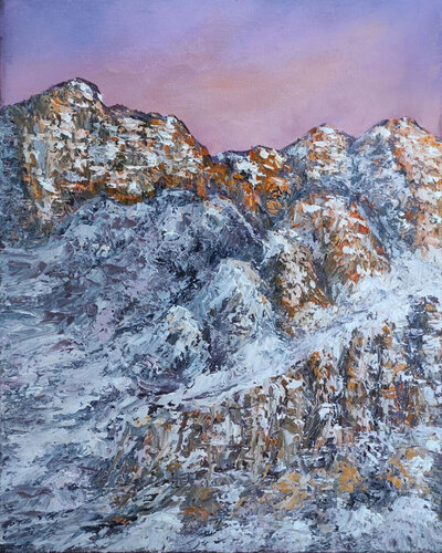 Paesaggio Invernale von Maria Galan, Malerei kaufen auf Singulart