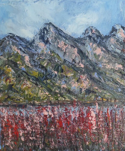 Mountain air von Maria Galan, Malerei kaufen auf Singulart