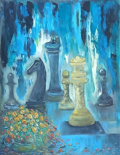 La regina van Maria Galan, Schilderij te koop op Singulart