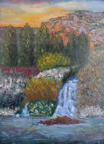 Madre Natura di Maria Galan, Pittura in vendita su Singulart