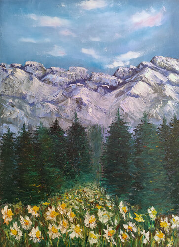 Primavera in montagna von Maria Galan, Malerei kaufen auf Singulart