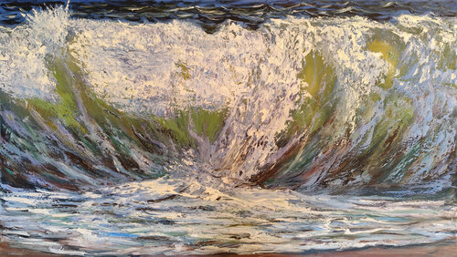 Paesaggio marittimo von Maria Galan, Malerei kaufen auf Singulart