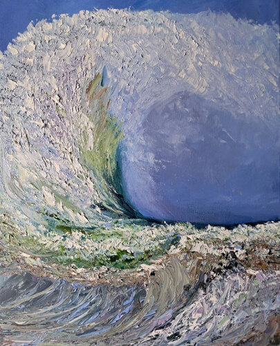 Danza dell'onda di Maria Galan, Pittura in vendita su Singulart