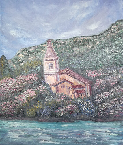 La chiesetta von Maria Galan, Malerei kaufen auf Singulart