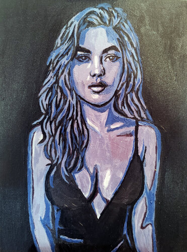 Luce nell’Ombra von Maria Galan, Malerei kaufen auf Singulart