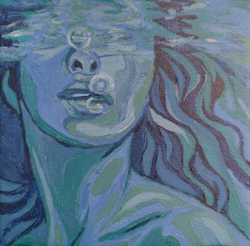Respiro d’Acqua von Maria Galan, Malerei kaufen auf Singulart